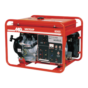 MULTIQUIP GA6HZR Parts and operation manual