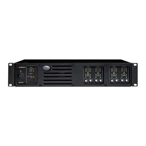 Ashly Protea NE8250 User manual