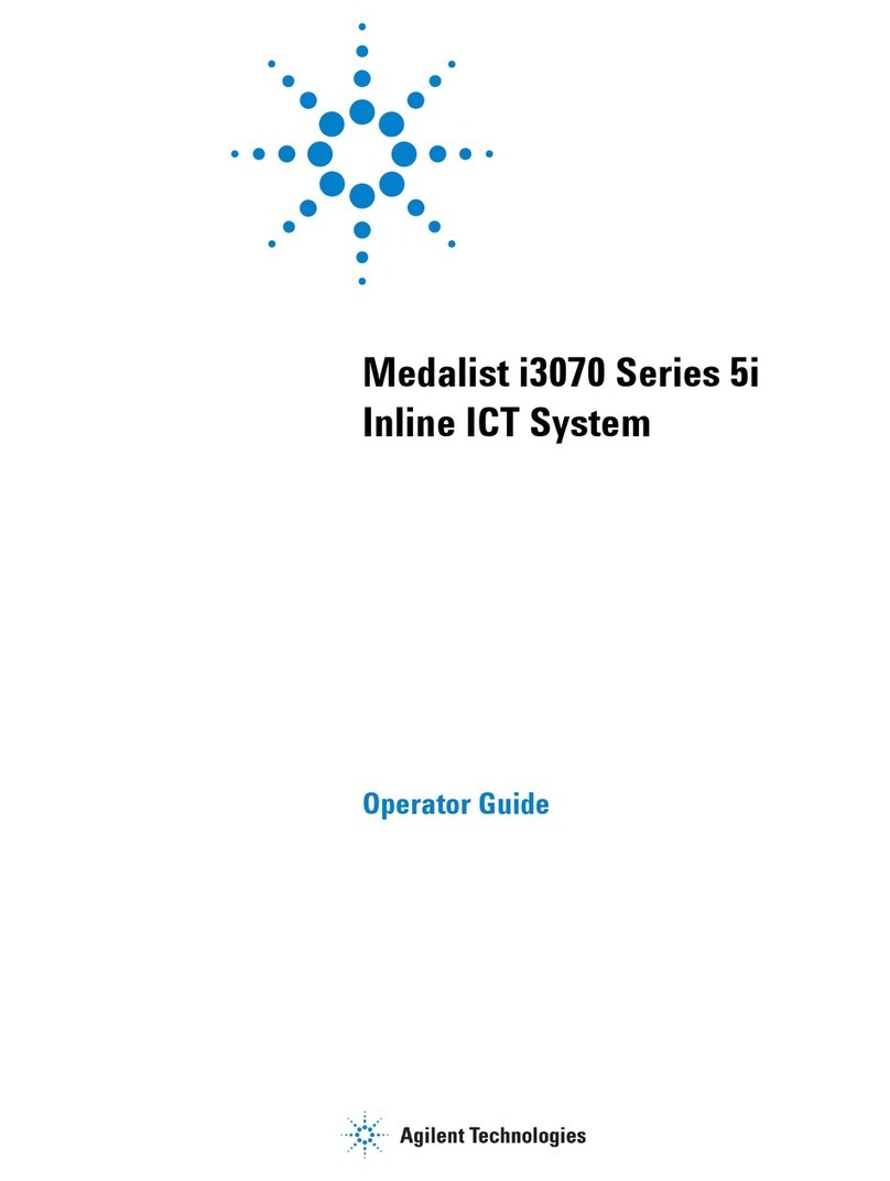 Agilent Technologies Medalist i3070 Series 5i Manual