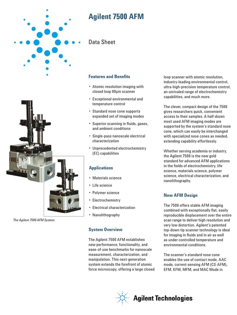 Agilent Technologies 7500 AFM datasheet