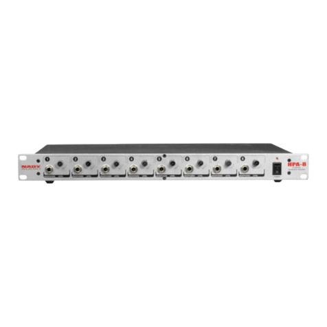 Nady Audio HPA-8 User manual