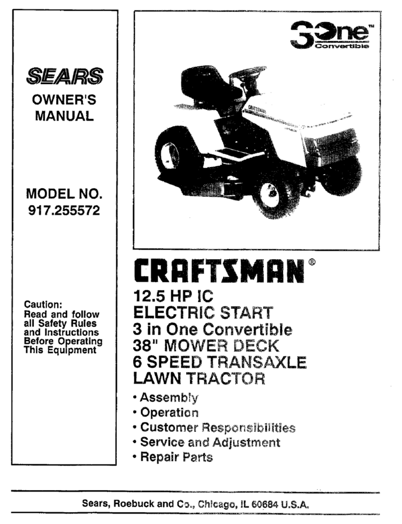 Craftsman 917.255572 owner's manual