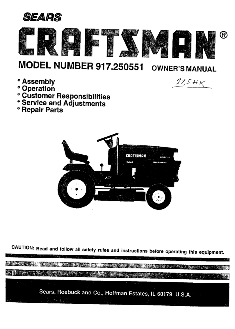 Craftsman 917.250551 User manual