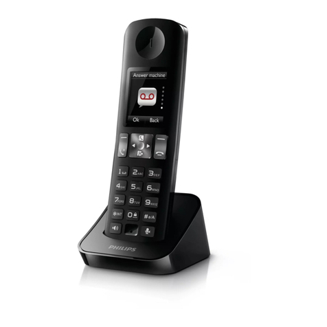 Philips D6050 User manual