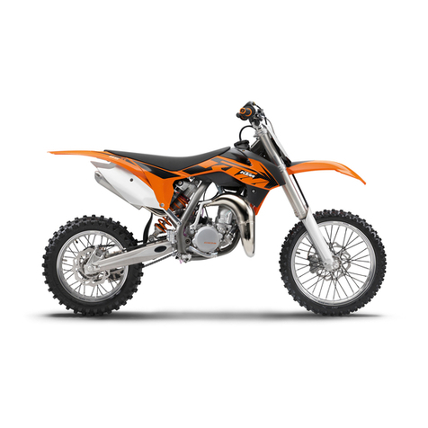 KTM 85 SX 19/16 User manual KTM 85 SX 19/16 User manual