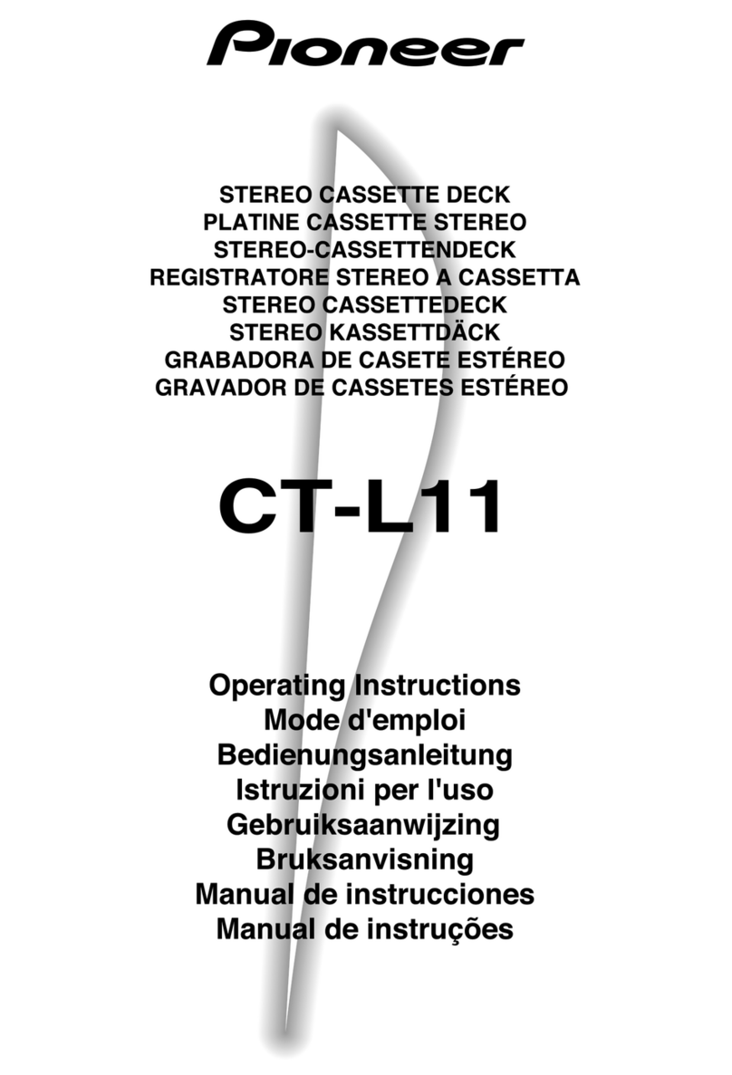 Pioneer CT-L11 User manual