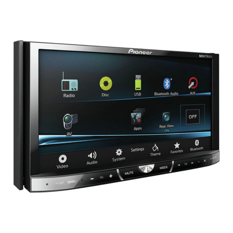 Pioneer AVH-X550BT Operation manual