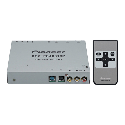 Pioneer GEX-P6400TVP User manual
