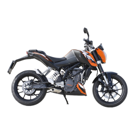 KTM 125 DUKE EU User manual