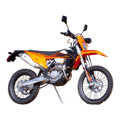 KTM 350 EXC-F SIX DAYS EU User manual
