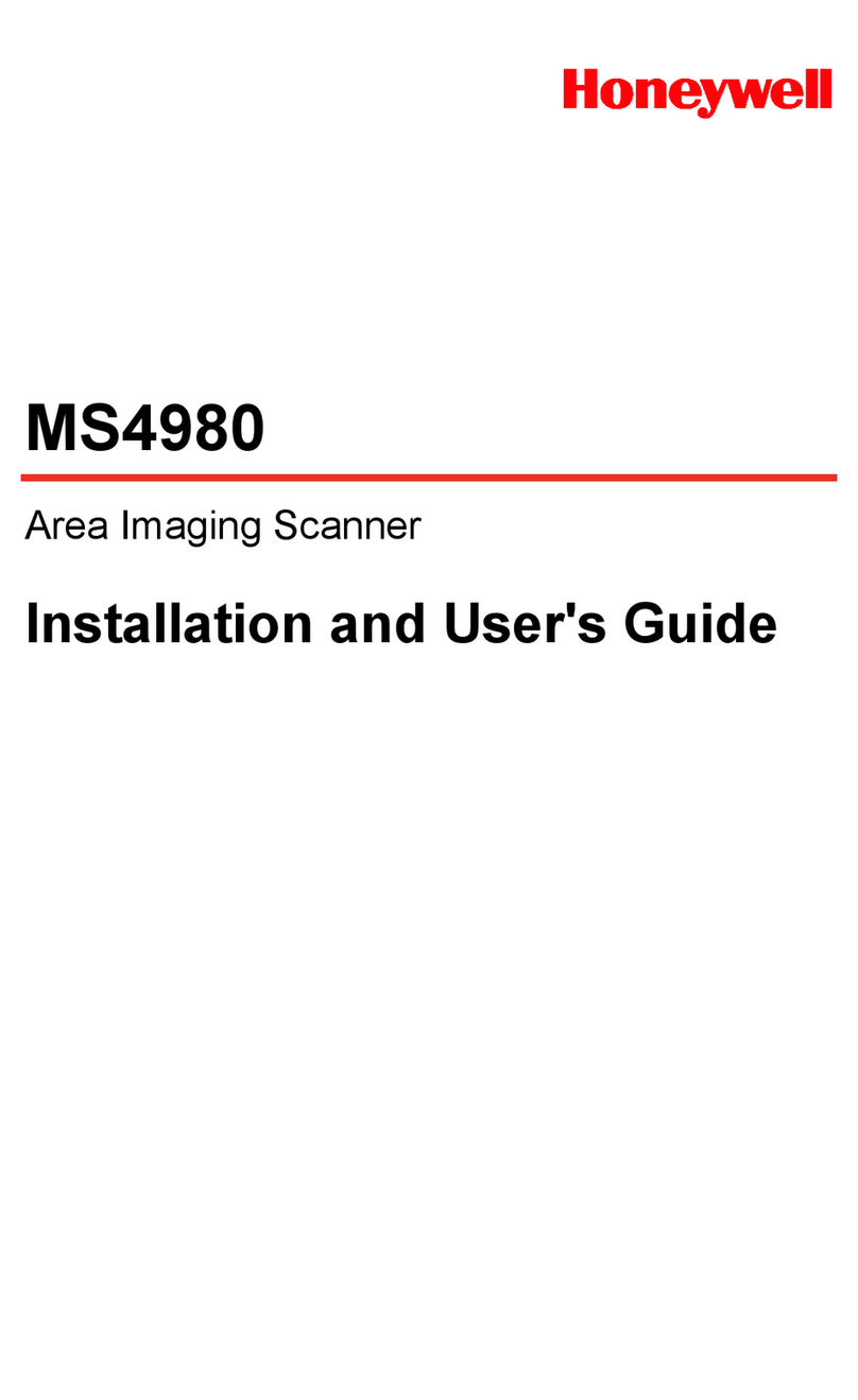 Honeywell MS4980 User manual Honeywell MS4980 User manual
