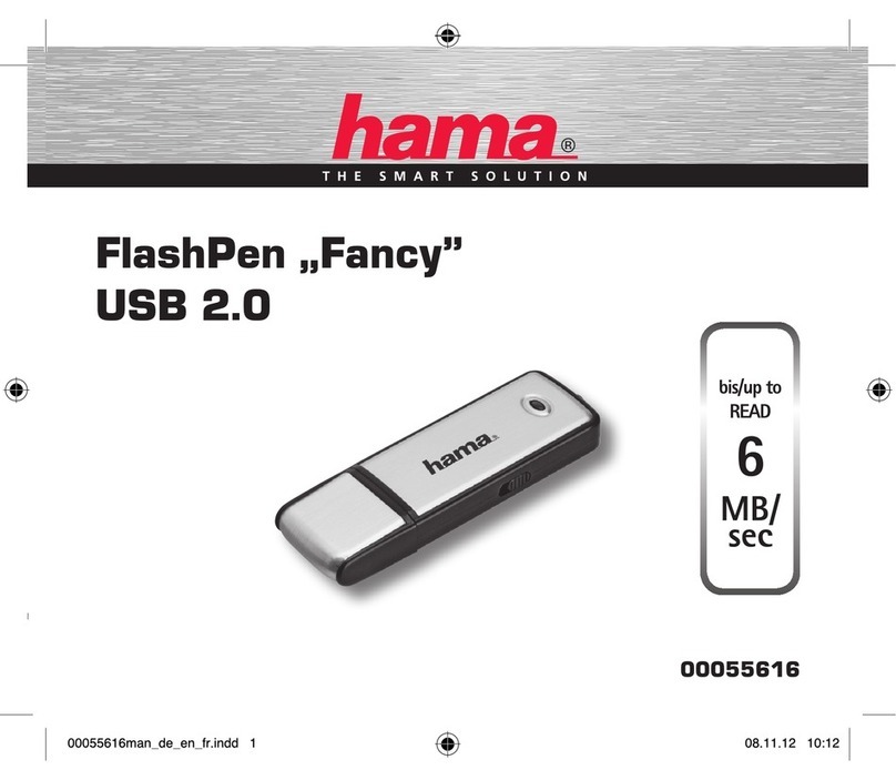 Hama FlashPen Fancy User manual Hama FlashPen Fancy User manual