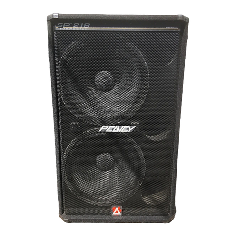 Peavey SP 218 User manual