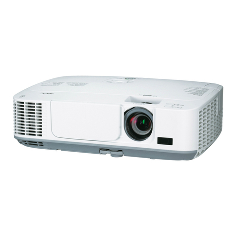 NEC M311W User manual