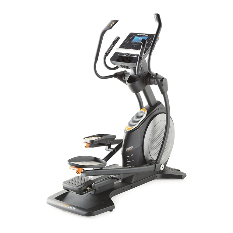 NordicTrack Elite 14.7 Elliptical User manual