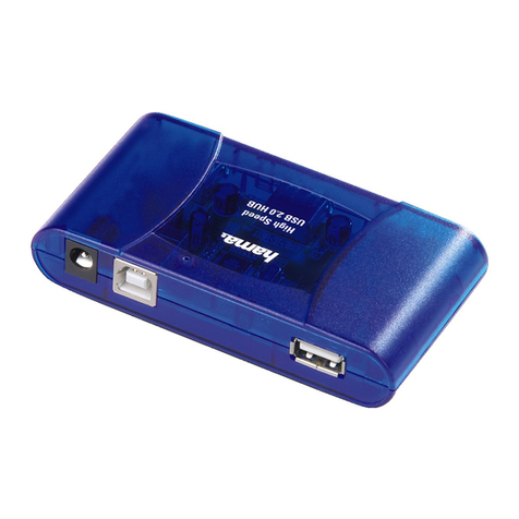 Hama USB Hub operating instructions