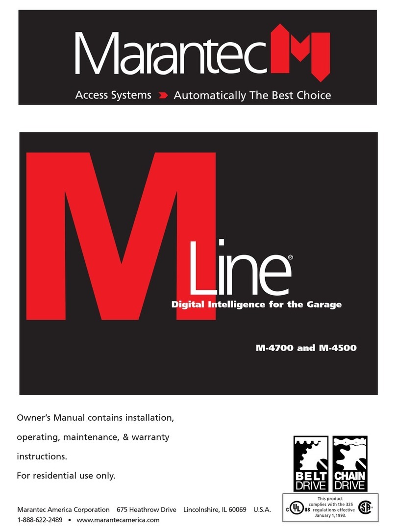 Genie M-4500 User manual