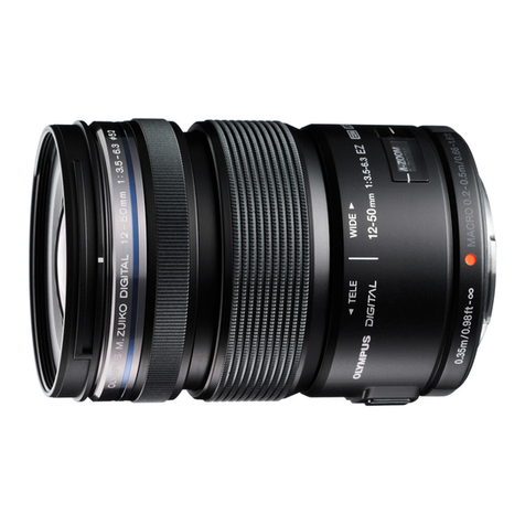 Olympus ED 12-50mm f3.5-6.3 EZ User manual Olympus ED 12-50mm f3.5-6.3 EZ User manual