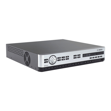 Bosch DVR 670 Series manual