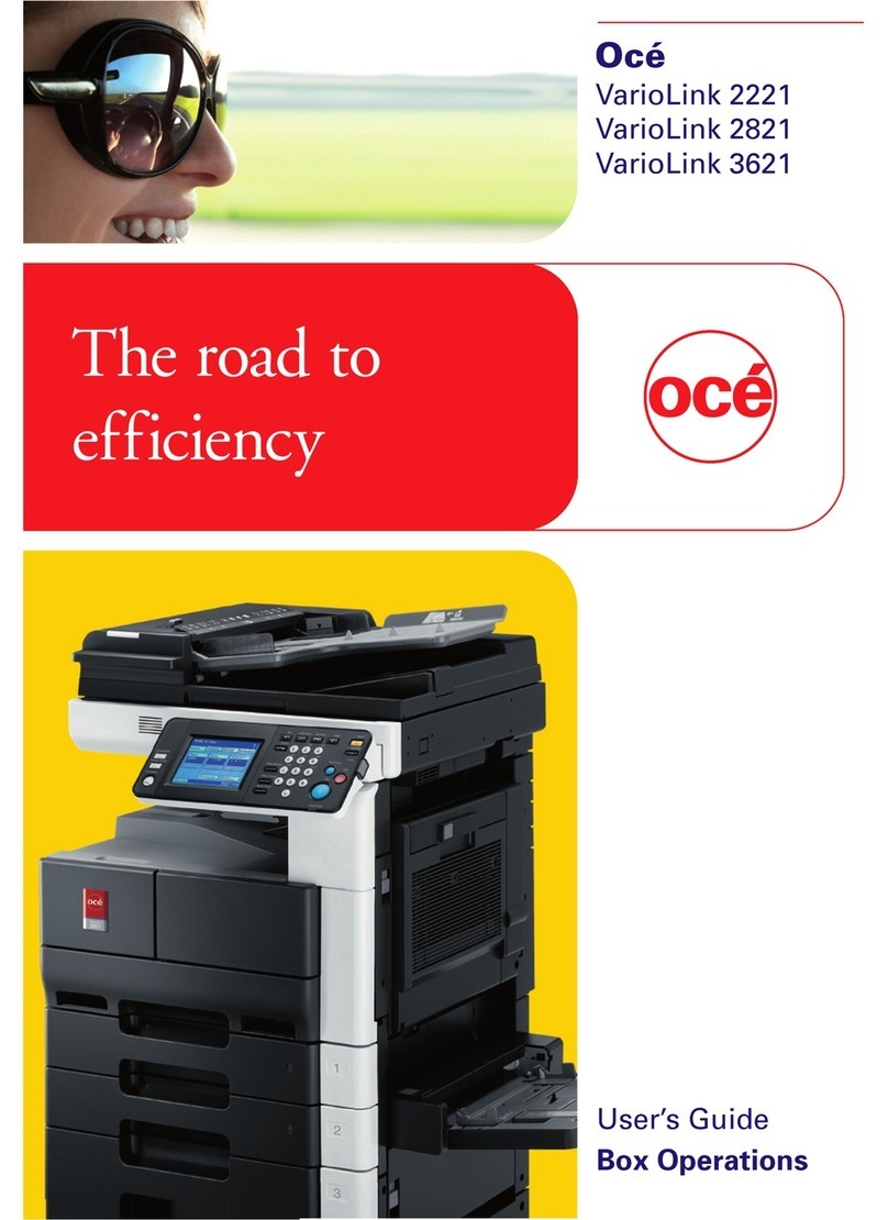 Oce VarioLink 2221 User manual