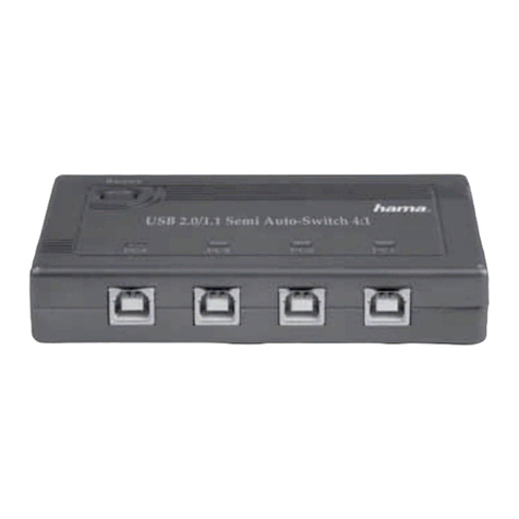 Hama Data Switch User manual Hama Data Switch User manual
