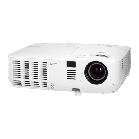 NEC V281W User manual
