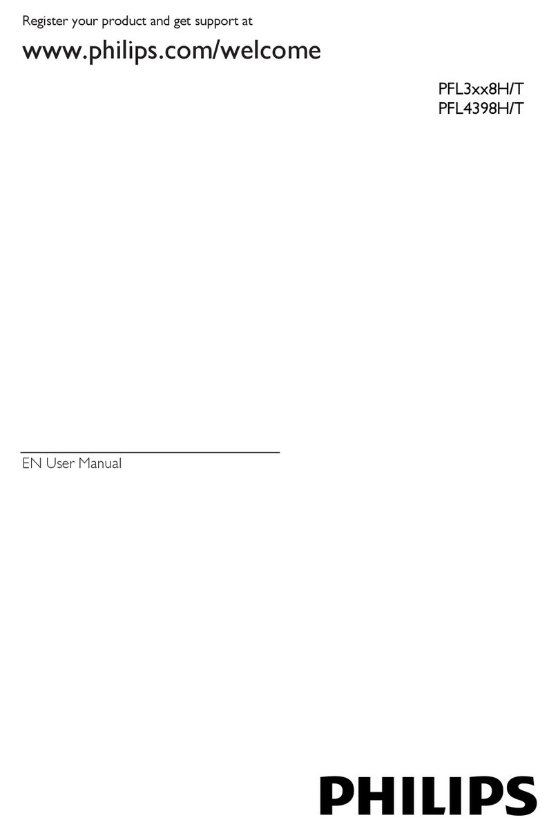 Philips PFL3xx8H/T User manual