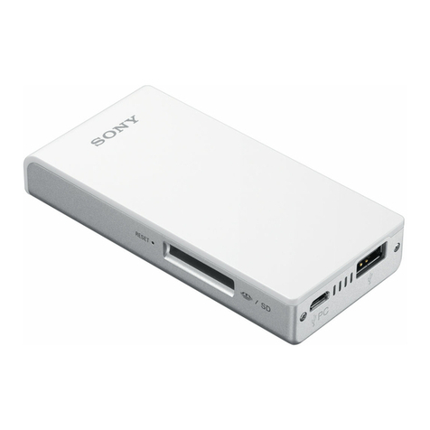 Sony WG-C10 Series User manual