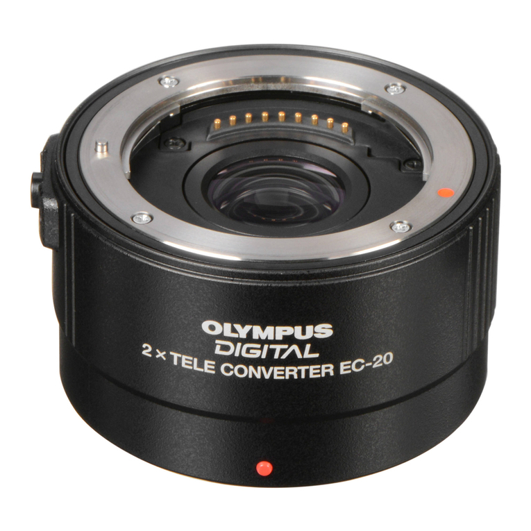 Olympus EC-20 - Zuiko DIGITAL Converter instructions