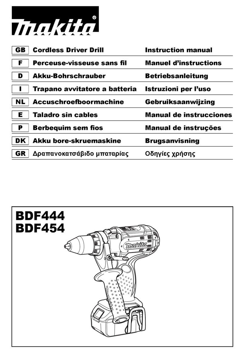 Makita BDF444 User manual