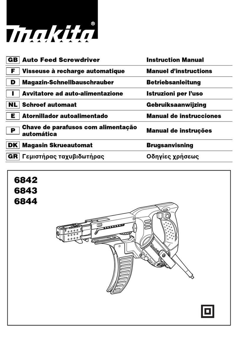 Makita 6842 User manual