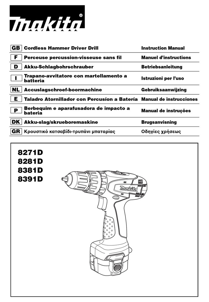 Makita 8271D User manual