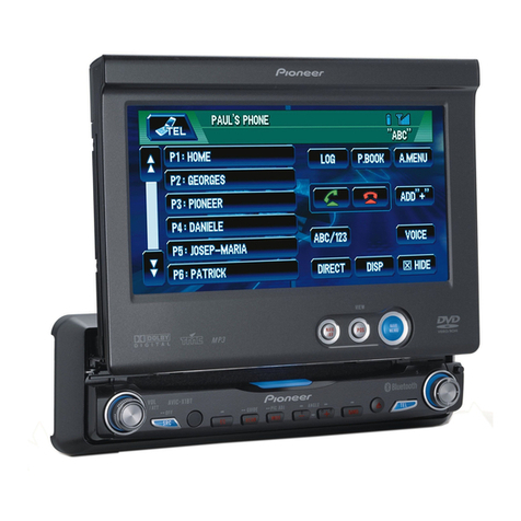 Pioneer AVIC-X1BT installation manual