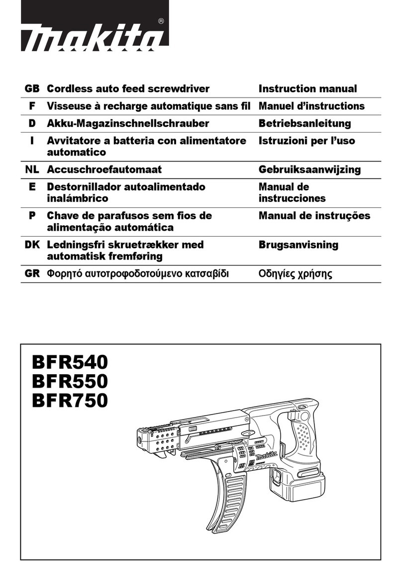 Makita BFR540 User manual Makita BFR540 User manual