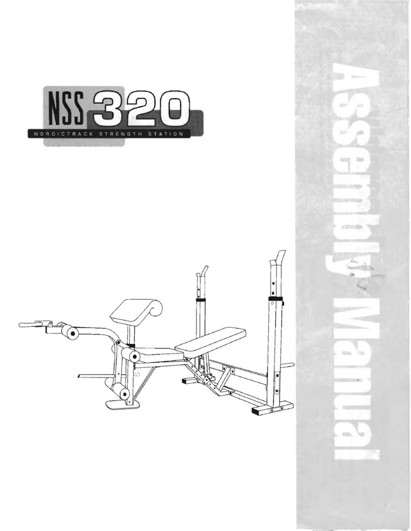 NordicTrack Nss 320 User manual