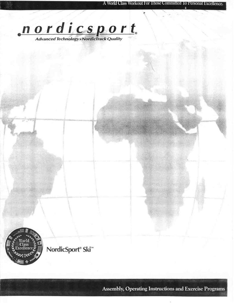 NordicTrack Ns450 User manual