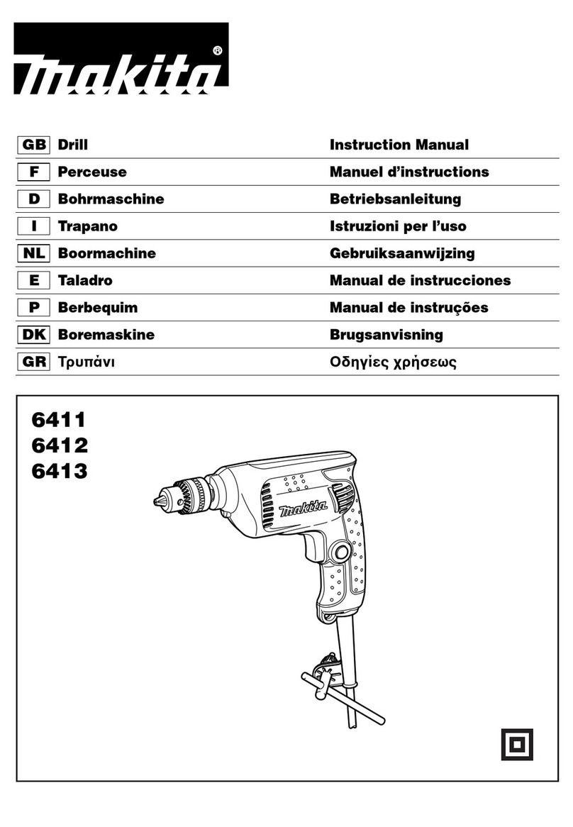 Makita 6411 User manual Makita 6411 User manual