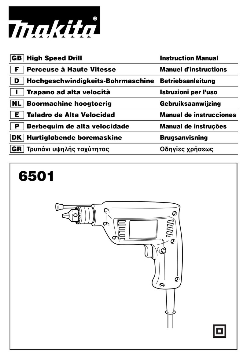 Makita 6501 User manual