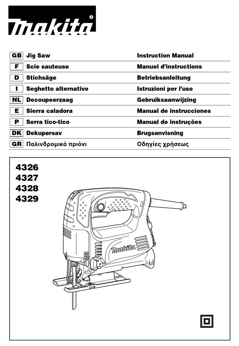 Makita 4326 instruction manual