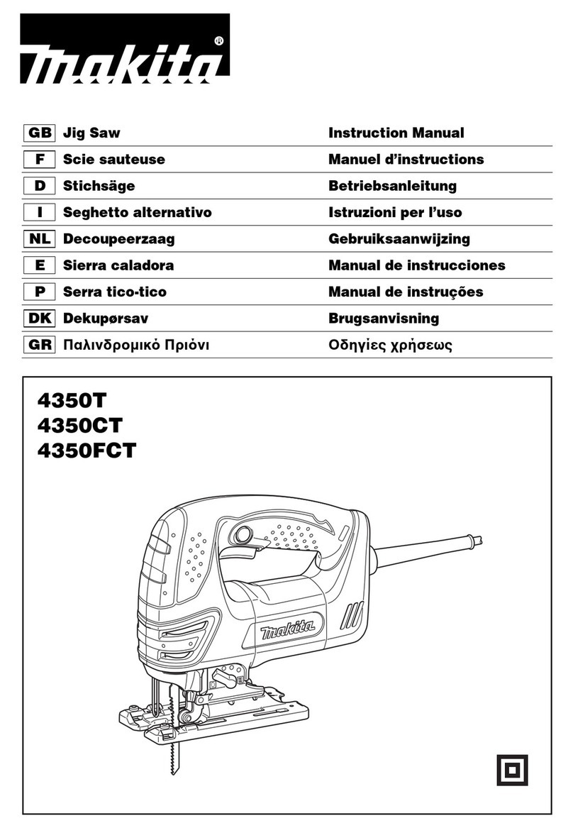 Makita 4350T instruction manual