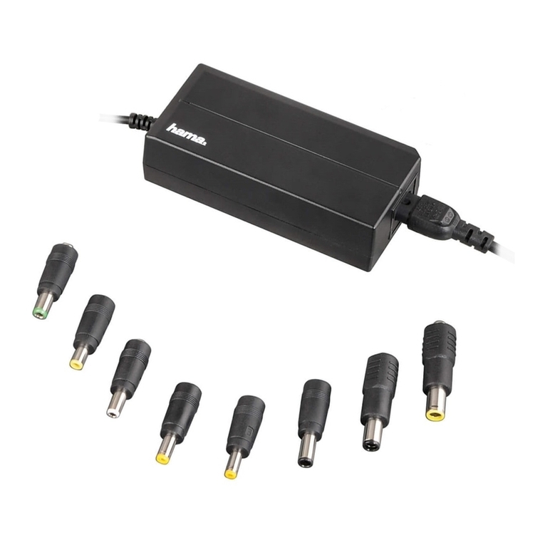Hama Universal Notebook Power Supply User manual