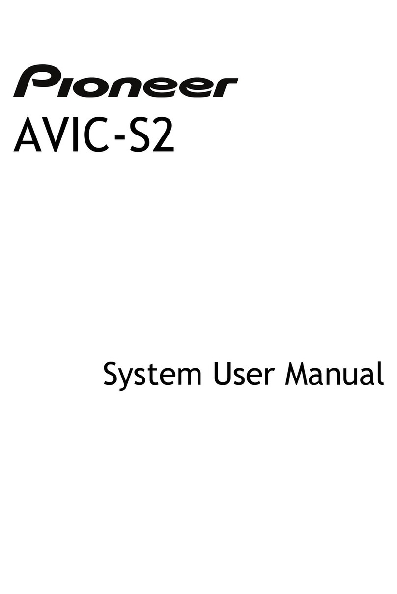 Pioneer AVIC-S2 User manual