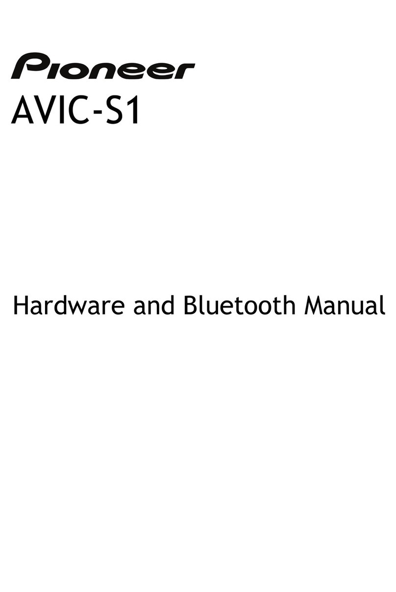 Pioneer AVIC-S1 User manual