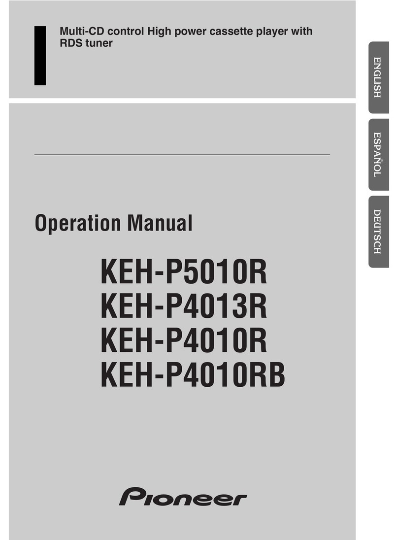 Pioneer KEH-P5010R User manual