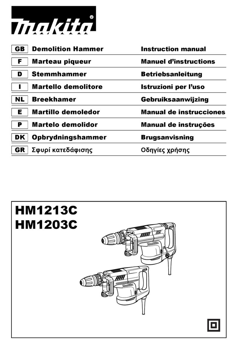 Makita HM1213C instruction manual