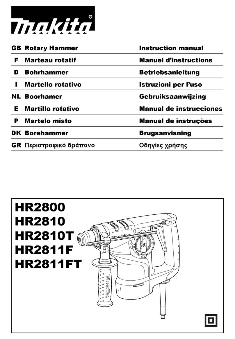 Makita HR2800 User manual