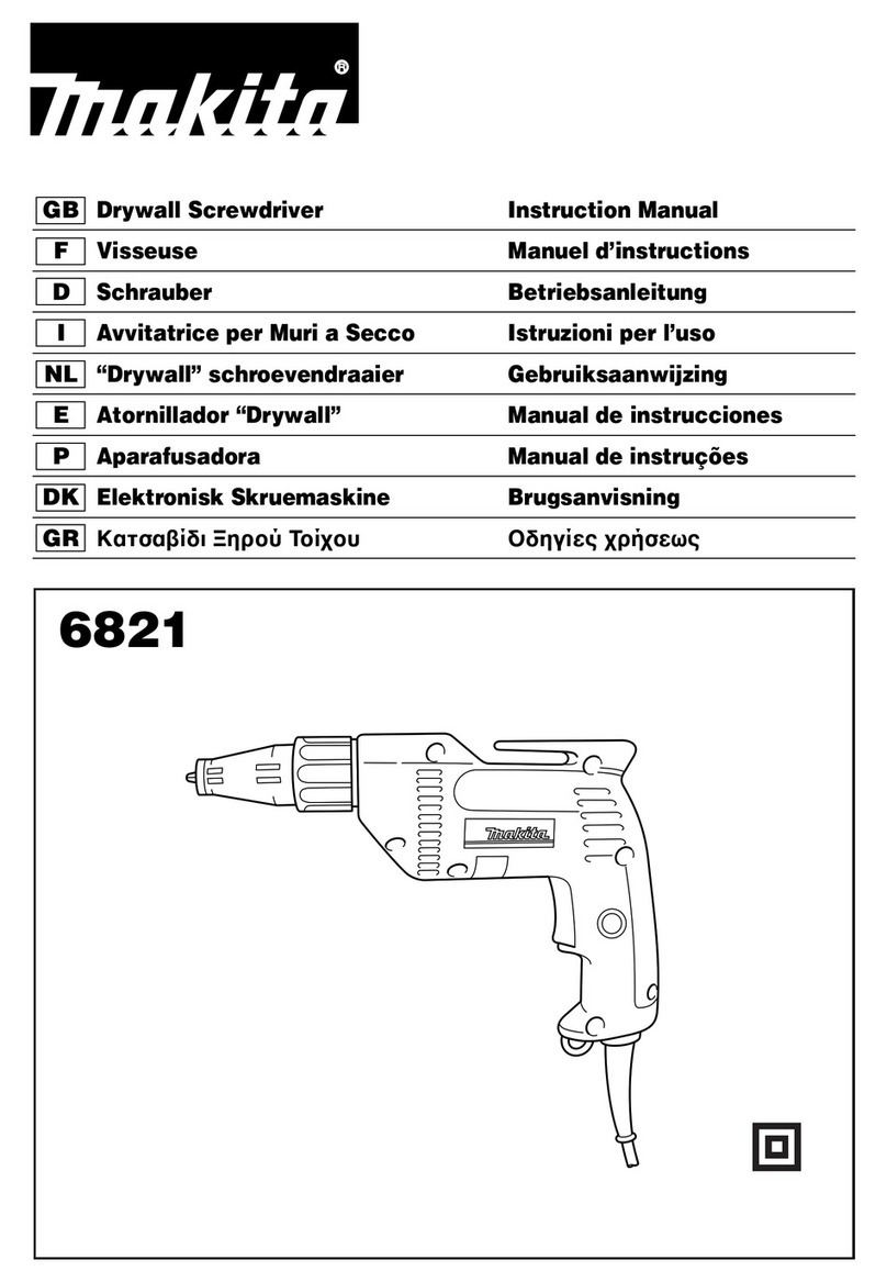 Makita 6821 User manual