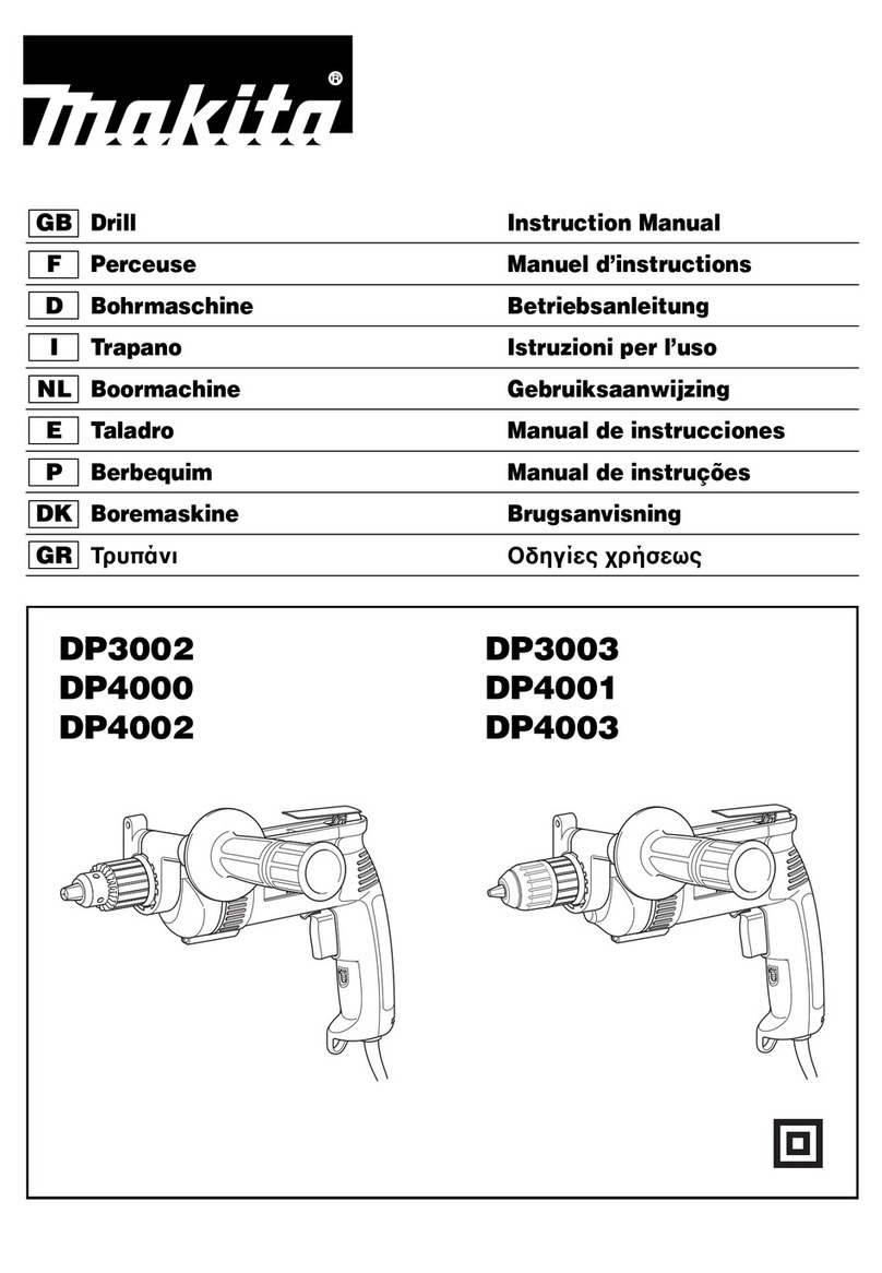 Makita DP3002 instruction manual