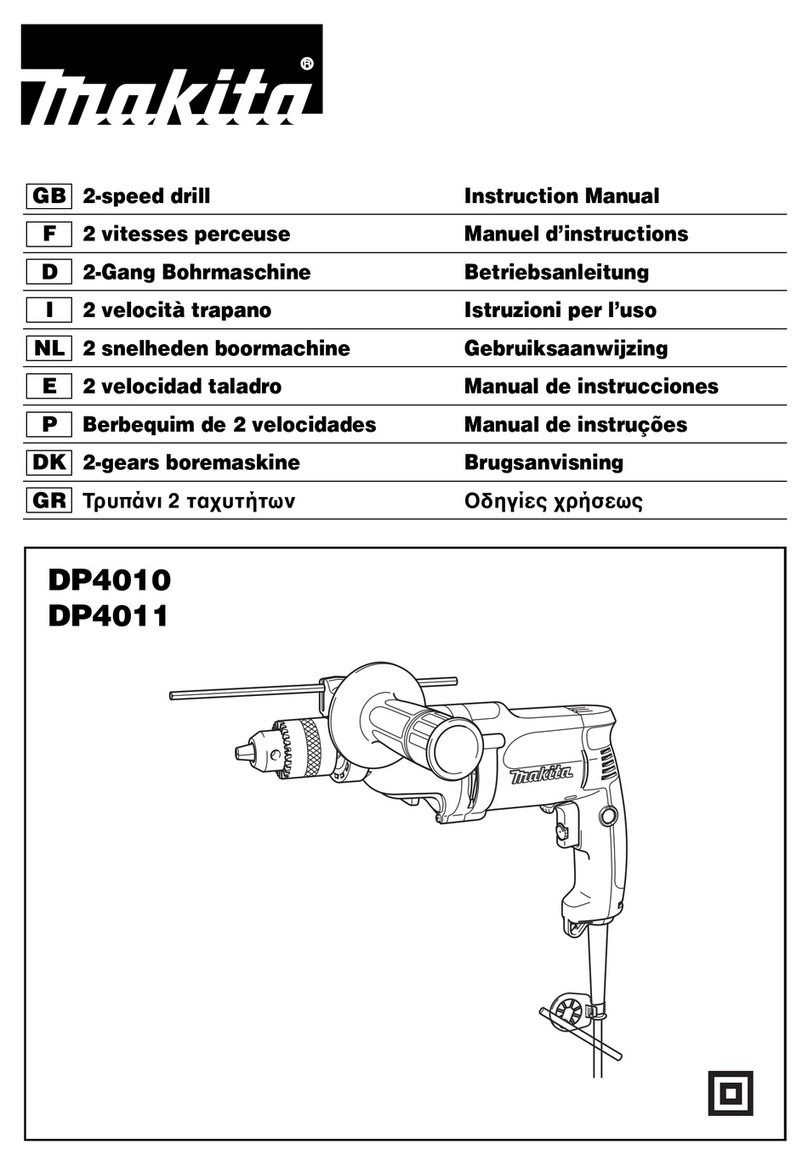 Makita DP4010 User manual