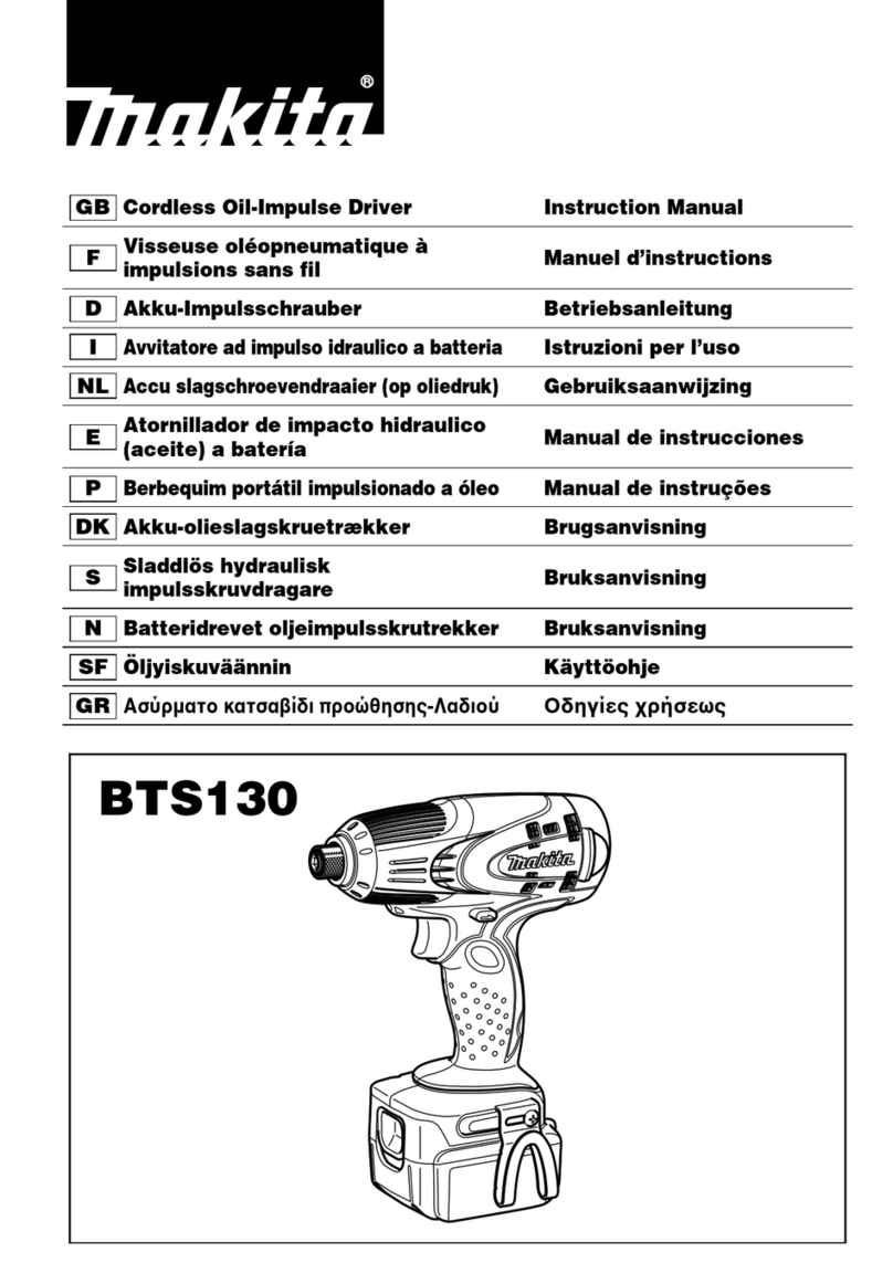 Makita BTS130 User manual